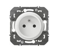 Prise terre 1 poste blanche Legrand Dooxie EasyRéno