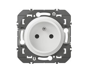 Prise terre 1 poste blanche Legrand Dooxie EasyRéno