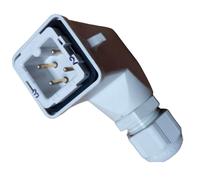 Prise thermostat coudé 3P+T non cablée - SOVELOR-DANTHERM - E20675