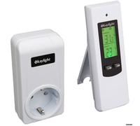 Prise thermostat d'ambiance - OKZ - Sans fil - Télécommande - Pour radiateur électrique et climatiseur mobile