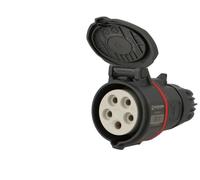 Prise triphasé femelle CEE, 5 x 16A, pour prolongateur Walther Neo