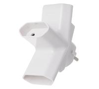 Prise triple sans TTL 10A, modèle 15098 RT, idéale pour les connexions électriques multiples et une utilisation domestique ou industrielle.
