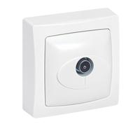 Prise TV 1 poste blanc Legrand ASL