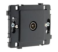 Zenitech - Prise TV Ø9,52 Nue - Noir