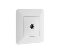 - Prise TV Ø9,52mm - blanc - Artezo