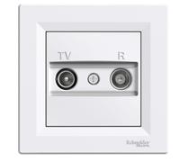 Prise TV de passage Asphora 4dB blanche EPH3300221