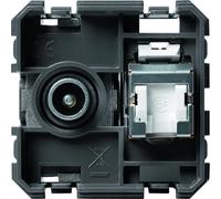 prise tv et rj45 - 2 modules - hager gallery wxf240