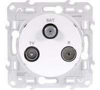 Prise TV FM SAT ODACE Electric 1 entrée à vis S520461