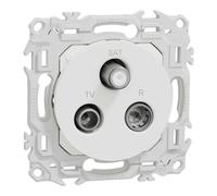 Prise TV/FM/SAT - Sortie coaxiales - Odace - CCT501801 - Schneider