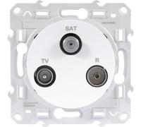 Prise TV FM SAT ODACE Electric 1 entrée à vis S520461
