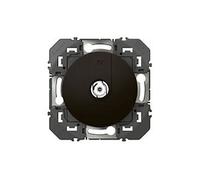 Prise TV LEGRAND Dooxie type F à visser noir