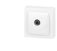 Legrand Prise télévision ASL simple mâle saillie complet blanc 086040