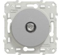 Prise TV ODACE aluminium à vis - SCHNEIDER ELECTRIC - S530445 G