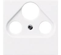 Prise TV, radio, SAT Jung A561PLSATWW blanc-alpin