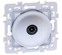 Prise TV Silver Square (60464)