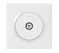 Prise TV simple étoile blindée complet Dooxie One - Blanc - 600751 - Legrand