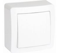 Prise TV simple SCHNEIDER Alrea - Mâle blindée 1 sortie - SHN0262311P