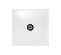 Prise TV Type F complet - Neptune - blanc -