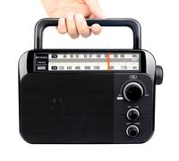 Prise UE 220V FM + AM F9225A Radio portable, prise UE 220V