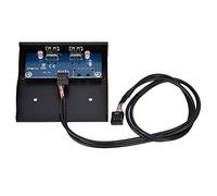 Prise USB 2.0 à 2 ports - Fil de cuivre - Entraînement floppy - Durable et fiable pour hôte de bureau - Compatibilité complète - Couleur noire