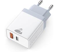 Prise Usb C, Chargeur Usb C Rapide Pour Iphone 16 15 14 13 12 11 Pro Max Plus Mini X Xs Xr Se, Ipad,Samsung Galaxy, 25w Prise Chargeur Iphone Rapide Bloc Chargeur Secteur Usbc Multi Adaptateur Type C