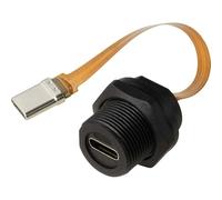 Prise USB-C®/Prise FPC Câble Plat 3.1 Vitesse (Filetage) Câble 0,1 m TC-E10T-FT3.1-PWF/MT3.1-NWA-0.1FPC TC-13543620 TRU