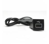 Prise USB Console Compatible Avec VW Pour Golf 6 Pour Caddy Pour EOS Adaptateur D'entrée Voiture Audio Disque U Flash Interface Câble De Musique AUX USB Socket Connecteur