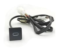 Prise USB Console Compatible Avec VW Pour Voiture Golf 6 MK6 Pour Type-c Chargeur QC3.0 Prise D'interface Commutateur Adaptateur D'alimentation Charge Rapide Prise port USB AUX