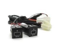 Prise USB Pour Console Compatible Avec VW Pour Golf 6 Pour Jetta 5 2006-2012 Voiture Prise Chargeur 12V 24V Double Prise Charge Puissance QC3.0 Chargeur voiture
