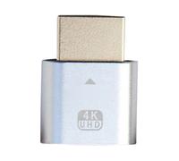 Prise virtuelle factice 4K compatible HDMI, adaptateur émulateur Ultra HD pour le minage de jetons