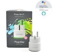 Prise WIFI compatible Google Home et Amazon Alexa - PlugnSay by Concierge