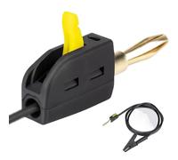 Prises bananes pour câble d'enceinte, fiches bananes pour haut-parleurs - Connecteurs de haut-parleur Connecteur de fil - Bornes d'enceintes à fiche banane Quick Connect, connecteurs de fiche banane