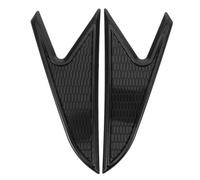 Prises d'air du Capot en ABS Noir, Décoration Auto Stylée | Couvercle Extérieur à Forme Unique, Accessoire de Remplacement Léger, pour Carrosserie et Capot