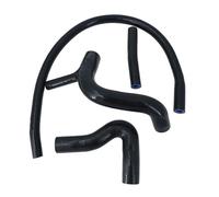 Prises d'air pour Voiture 4 durites de radiateur en Silicone pour Austin/Rover Mini Cooper S/1275 GT Clubman 1989 (Noir)