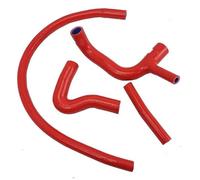 Prises d'air pour Voiture 4 durites de radiateur en Silicone pour Austin/Rover Mini Cooper S/1275 GT Clubman 1989 (Rouge)