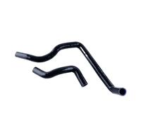 Prises d'air pour Voiture Prelude H22A BB6 BB8 /1994-1997 et Accord F22 1997-2001 ; durite de radiateur en Silicone (Noir Mat)