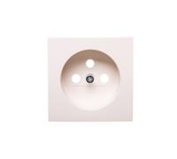 Prises de courant plaque avant avec/u avec caches 3965768999
