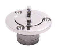Prises de drainage de bateau - Prises marines de bouchon de bateau | Prise de vidange marine de 1 pouce | Prise de bateau de sortie d'eau | Prises de vidange en acier inoxydable prise