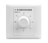 Prises De Minuterie 60 Interrupteurs Commande Prise AC 220 V Interrupteurs À Bouton-Poussoir pour La Maison Lumière Compte À Rebours Électronique pour Lampes D'intérieur Facile