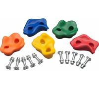 Prises d'escalade en plastique M - 5 pièces | Set de prises d'escalade - 5 prises en plastique de couleur, taille M