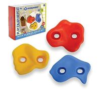 Schildkröt® Prises d'escalade pour Enfants, 12 Prises en 3 Formes Différentes, pour Murs d'escalade Intérieurs et Extérieurs