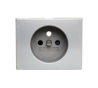 Prises K.5 plaque avant en aluminium 3965757003 Berker K.5
