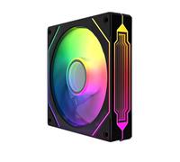 Prism 4 Pro 120mm Black RGB Fan for PC Case ARGB Fan,5V 3 Pin Motherboard,4 Pin PWM Sync Mirror