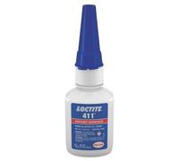 Prism 411 trempé haute viscosité adhésif instantané clair, bouteille, 20 g