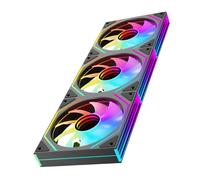 Prism 4Ultra/Prism 4RSUltra RGB PC Fan 120MM Housing Fan 1/3 Piece [Infinity Mirror] [1850±10% RPM] 5V3PIN ARGB and 12V4PIN PWM Fan (3,BK,4Ultra)