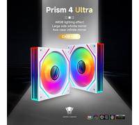 Prism 4Ultra/Prism 4Rsultra Rgb Pc Fan 120Mm Housing Fan 1/3Piece [Infinity Mirror] [1850±10% Rpm] 5V3Pin Argb And 12V4Pin Pwm Fan (1,Wh,4Ultra)