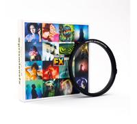 Prism Lens FX Filtre radiant FX | Support magnétique circulaire de 52 mm | Crée des réfractions de flare organiques à partir des reflets dans votre cadre | Effet de démarrage multipoint