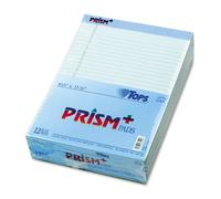 Prism Plus Pads, coloré Legal Rule, Lettre, Bleu, chargeur, coussinets, 12/Lot