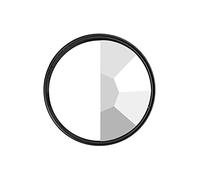 Prism Split Kaléidoscope Filtre Effets spéciaux Accessoires de photographie Objectif DSLR Prisme (taille : avec adaptateur 62 mm, couleur : Split Subtle Ka)