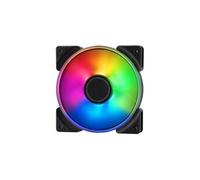 Prisma AL-12 - Ventilateur châssis - 120 mm - noir, blanc semi-opaque (pack de 3)